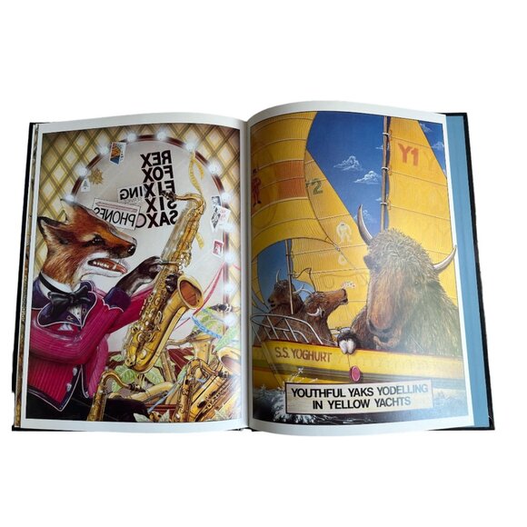 Hardcover Animalia by Graeme Base Vintage 1987 Children's Book - Picture 13 of 13